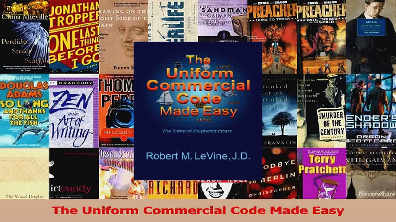 PDF Download  The Uniform Commercial Code Made Easy PDF Full Ebook