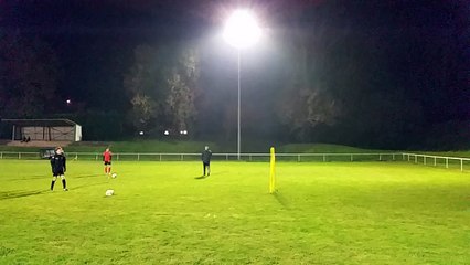 Entrainement Coup-franc 11-12-15 - Arrêt Loris Bernard