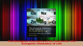 PDF Download  The Biological Chemistry of the Elements The Inorganic Chemistry of Life Read Online