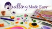 Quilling Made Easy %23 How to make Beautiful Yellow White Flower using Paper -Paper Quilling_49