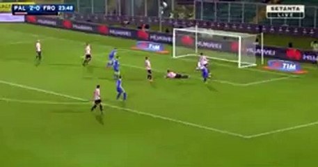 Paolo Sammarco Goal 2_1 _ Palermo vs Frosinone 12.12.2015