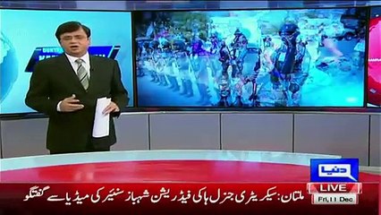 Kamran Khan Showing Budget Of Different Forces In Sindh