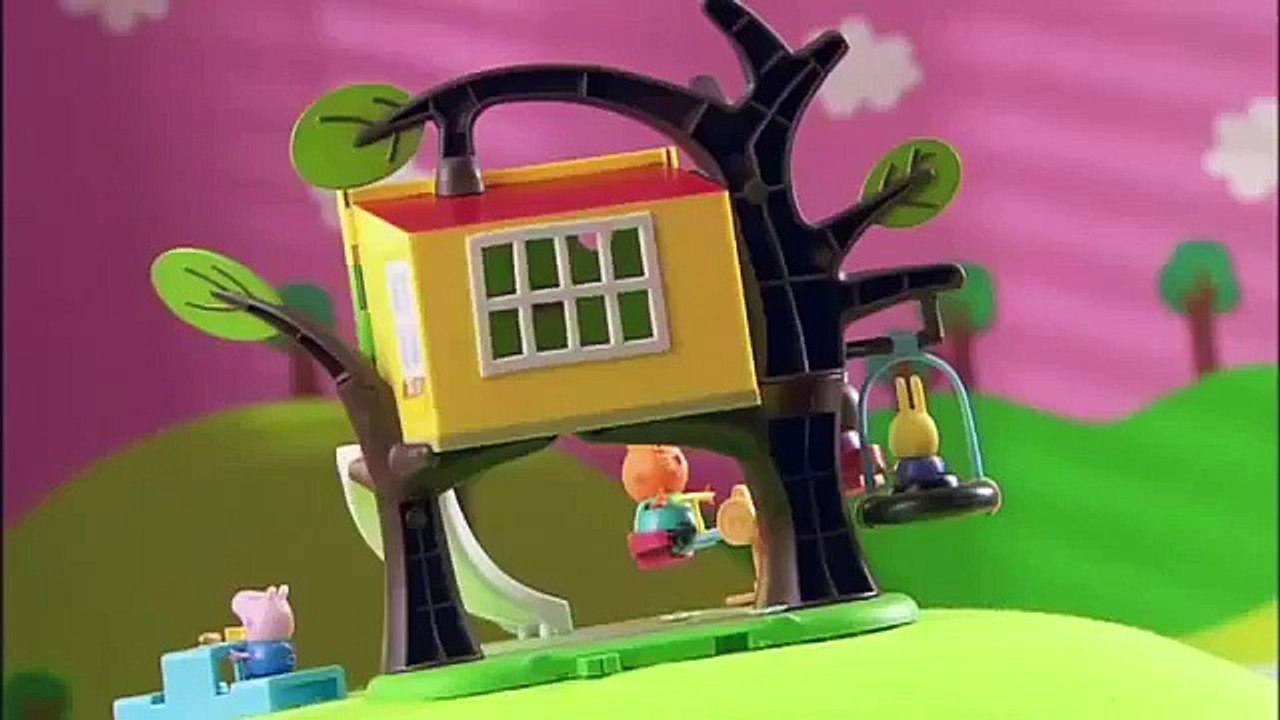 cars Peppa Pig Tree House Playset Domek Na Drzewie Character fireman sam