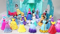 Bộ sưu tập búp bê đồ chơi có công chúa Elsa, Anna và rất nhiều các bộ đầm dạ hội