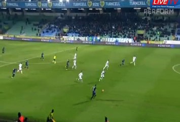 Murat Duruer Goal - Rizespor 2 - 0 Trabzonspor - 12/12/2015