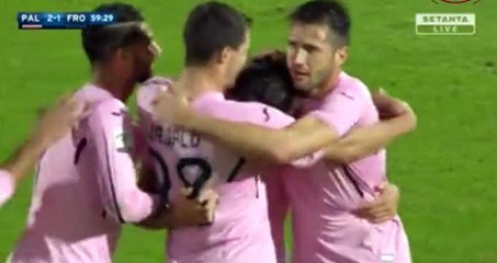 Aleksandar Trajkovski Goal 3-1 Palermo vs Frosinone 12.12.2015