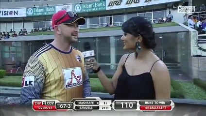 Mashrafe Mortaza 50 vs Chittagong Vikings BPL-2015 ball to ball - YouTube