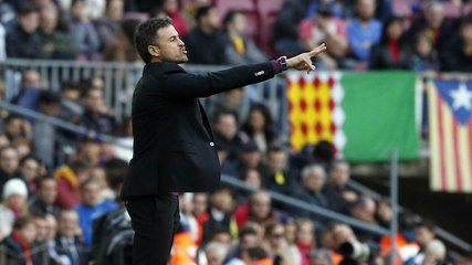 Luis Enrique: "Hemos controlado el partido durante 75 minutos"