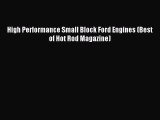 High Performance Small Block Ford Engines (Best of Hot Rod Magazine) PDF Download