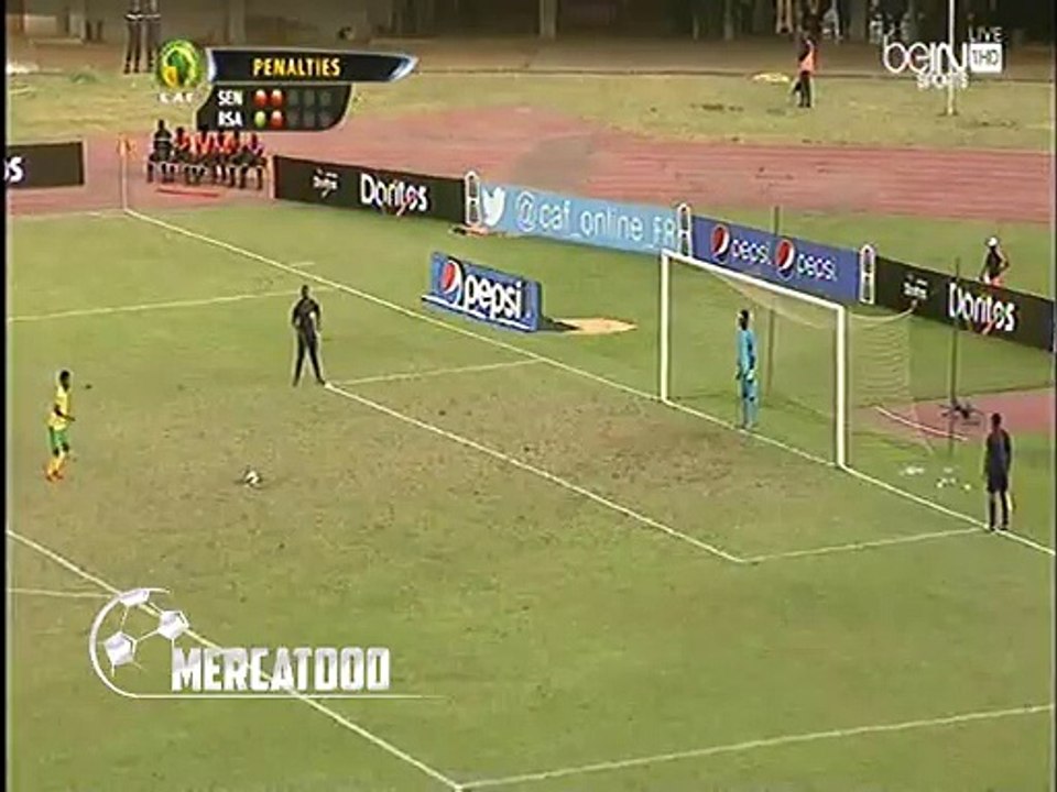 ركلات ترجيح مباراة ( السنغال 0 ( 1-3 ) 0 جنوب أفريقيا ) بطولة إفريقيا لأقل من 23 سنة
