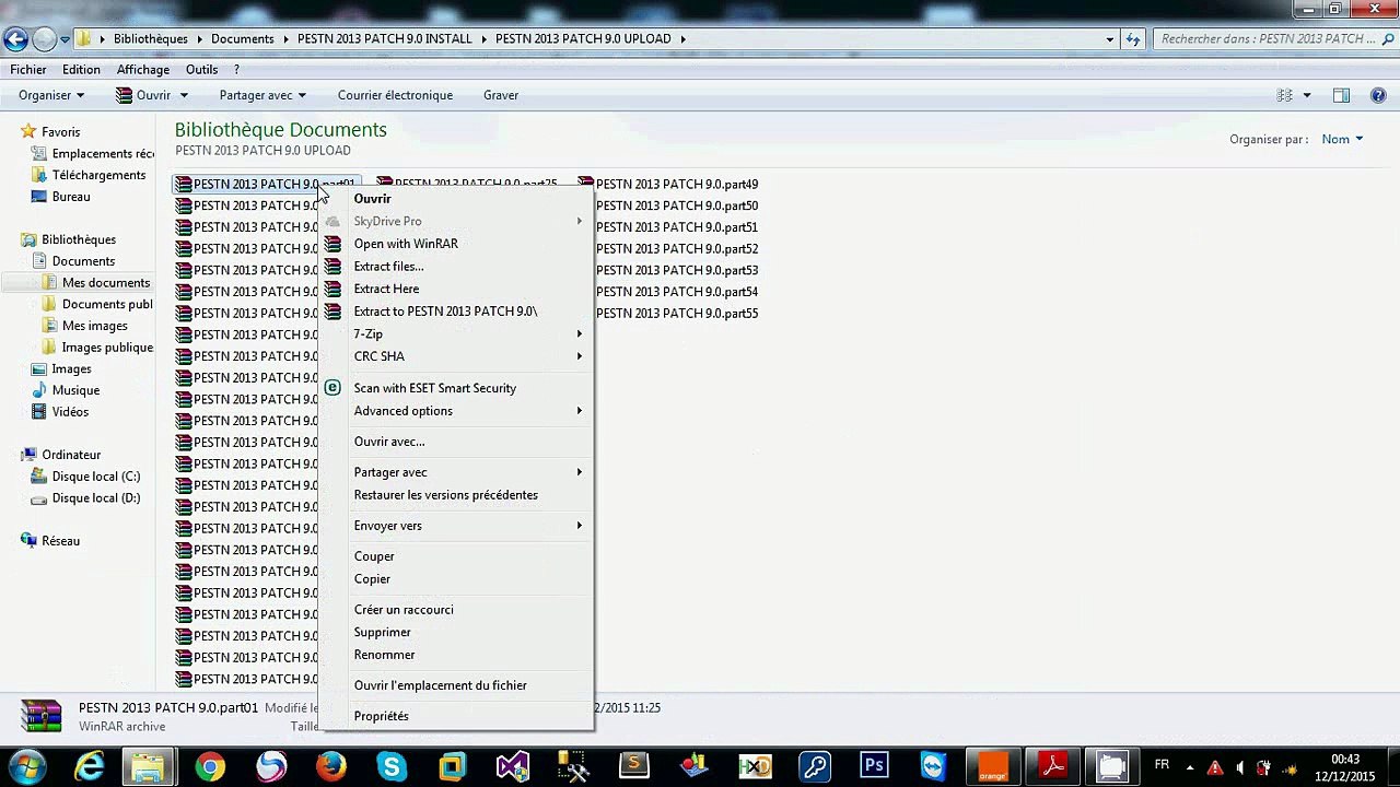 شرح تثبيت باتش PESTN 2013 PATCH 9.0
