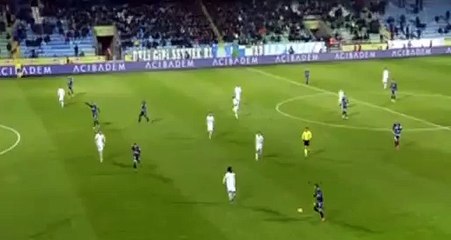 Deniz Kadah Goal - Rizespor 3 - 0 Trabzonspor - 12/12/2015
