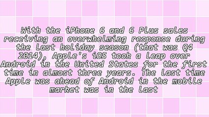 iPhones Dominate US Market For The First Time Since 2012