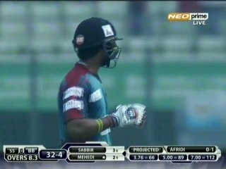BPL 2015 Shahid Afridi Super Spell