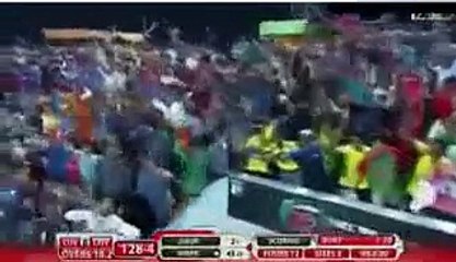 Umar Akmal Hits 49 Runs of 34 Balls In BPL 2015