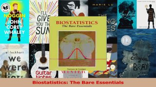 PDF Download  Biostatistics The Bare Essentials Download Online