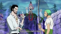 Mihawk teaches Zoro about Haki (Flashback) | One Piece | 720 | 1080p