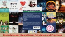 PDF Download  Biotechnology Operations Principles and Practices Download Online