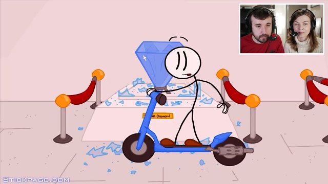 LADRÃO DE DIAMANTES! - Henry Stickmin- Stealing the Diamond