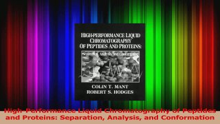 PDF Download  HighPerformance Liquid Chromatography of Peptides and Proteins Separation Analysis and Download Online