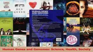 PDF Download  Human Genes and Genomes Science Health Society Read Online