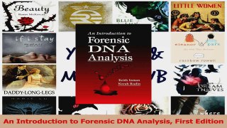 PDF Download  An Introduction to Forensic DNA Analysis First Edition PDF Full Ebook