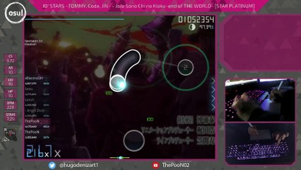 [osu!|HR|FC] JO*STARS ~TOMMY, Coda, JIN~ - JoJo Sono Chi no Kioku~end of THE WORLD~ [STAR PLATINUM]