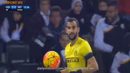Fredy Guarin Super Goal Udinese 0-1 Inter Serie A