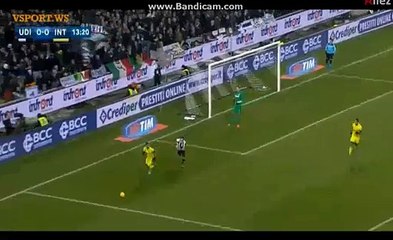 Samir Handanovic Big Save Udinese 0-1 Inter Serie A