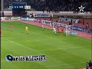 اهداف مباراة ( الرجاء الرياضي 1-0 نهضة بركان ) البطولة الإحترافية إتصالات المغرب 2015/201