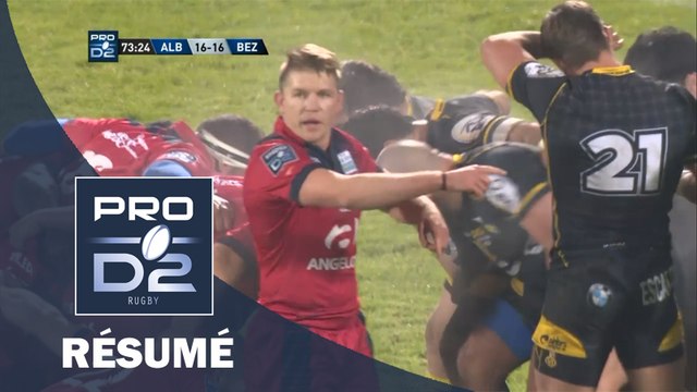 PRO D2 - Résumé Albi-Béziers: 16-16 - J12 - Saison 2015/2016