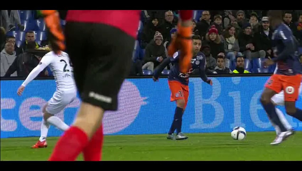 Souleymane Camara Goal - Montpellier Hérault SC 1-1 EA Guingamp - 12-12-2015