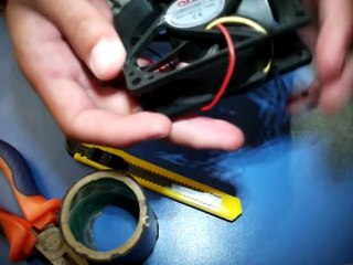 USB Kablo ile Fan Yapımı [USB Kablolu Fan Yaptık]