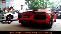 Lamborghini Aventador LP700 w_ Fi Exhaust Volcano edition spit LONG BACK FIRE!!!