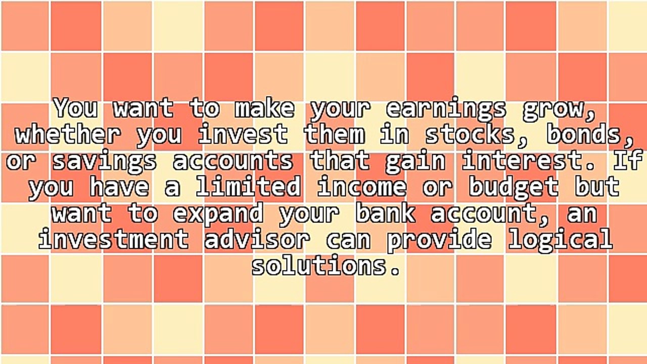 An Investment Advisor Can Help Your Money Grow