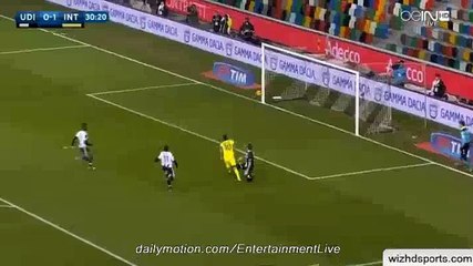 Stevan Jovetić Super Goal Udinese 0-2 InterMILAN SERIE A