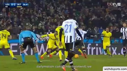 Samir Handanović Incredible SAVE Udinese 0-2 Inter Serie A