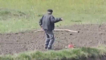 Дед танцует, бабка ревнует )