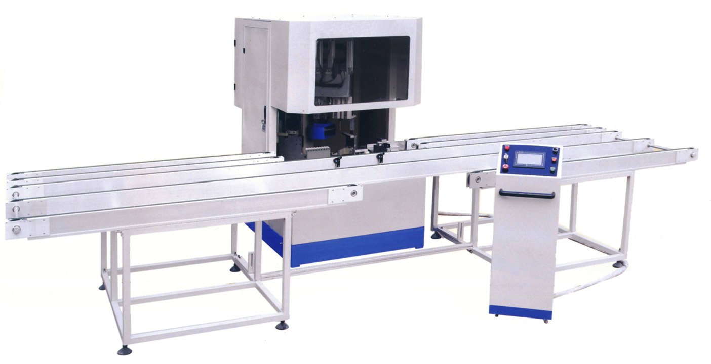 cnc upvc window 90-degree corner & v-corner cleaning machine