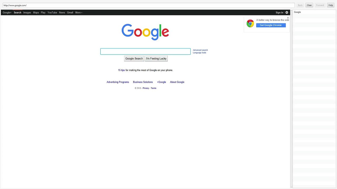 Java FX Browser