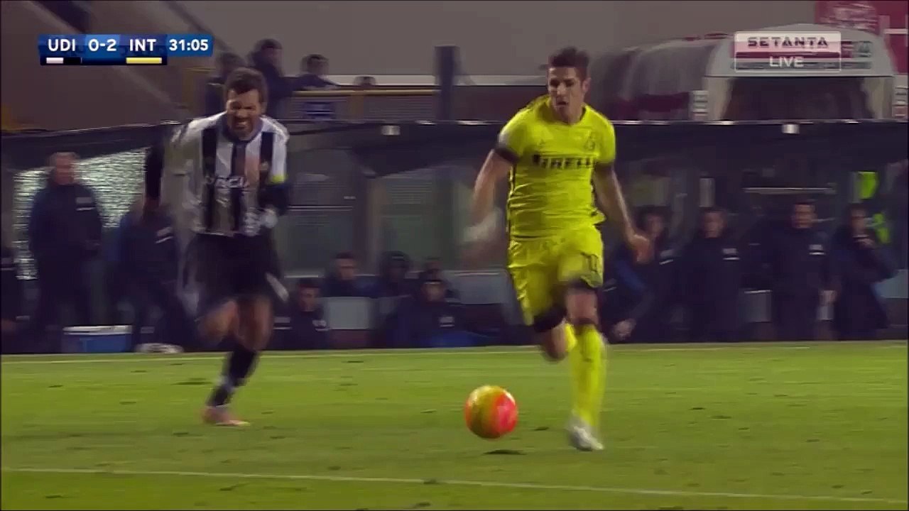 0-2 Stevan Jovetiu0107 Goal Italy  Serie A - 12.12.2015, Udinese Calcio 0-2 Inter Milano