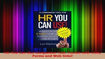 Download  HR You Can Use Companion Tool Toolkit with Lists Forms and Web links Ebook Online