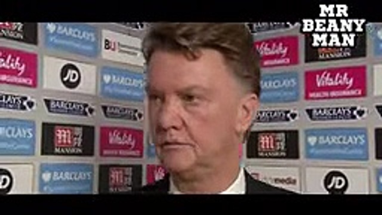 Bournemouth 2-1 Manchester United - Louis van Gaal Post Match Interview