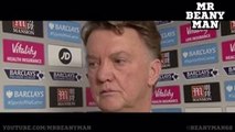 Bournemouth 2-1 Manchester United - Louis van Gaal Post Match Interview