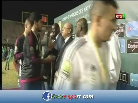 Remise des médailles pour l'Algérie: vice-championne d'Afrique!