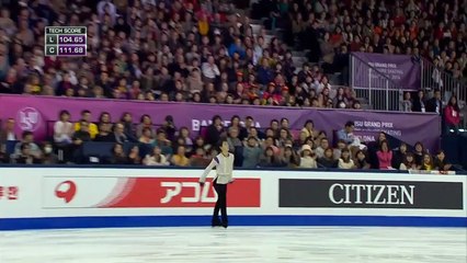 Yuzuru Hanyu 羽生結弦 2015 Grand Prix Final free skate