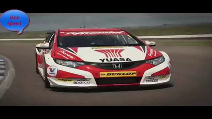 Best action Honda cbr 1000rr  vs McLaren MP4 12C vs Honda Civic!!!