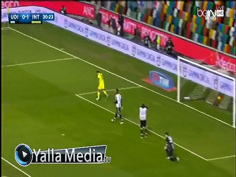 اهداف مباراة ( أودينيزي 0-4 إنتر ميلان ) الدوري الإيطالي