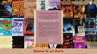 Download  Blame It on Paris PDF Online