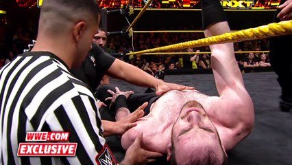 Aiden English is helped to the back׃ WWE.com Exclusive, November 11, 2015